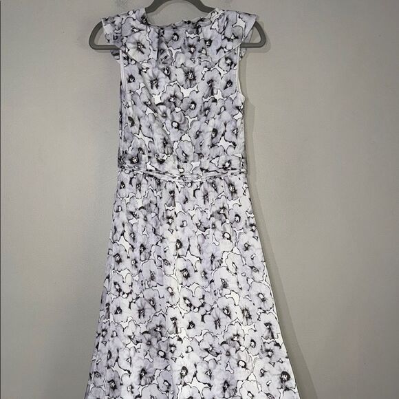 Banana Republic Black and White Sleeveless Sundress - Picture 8 of 11